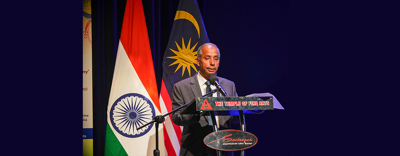 Celebrating India-ASEAN Cultural Harmony Second Line: Chief Guest YB Tuan M. Kulasegaran, Deputy Minister in the Prime Minister’s Department (Law & Institutional Reform), graced the occasion
